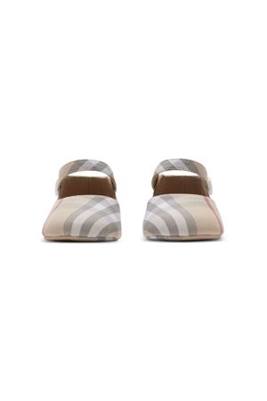 beige cotton shoes BURBERRY KIDS | 8090482A2205